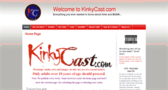 Desktop Screenshot of kinkycast.com